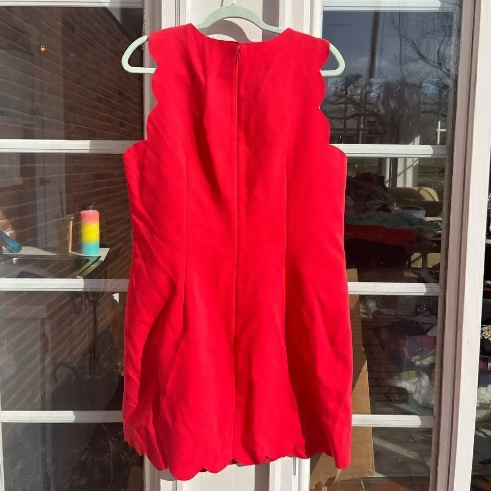 J Crew Scalloped Shift Dress NWT